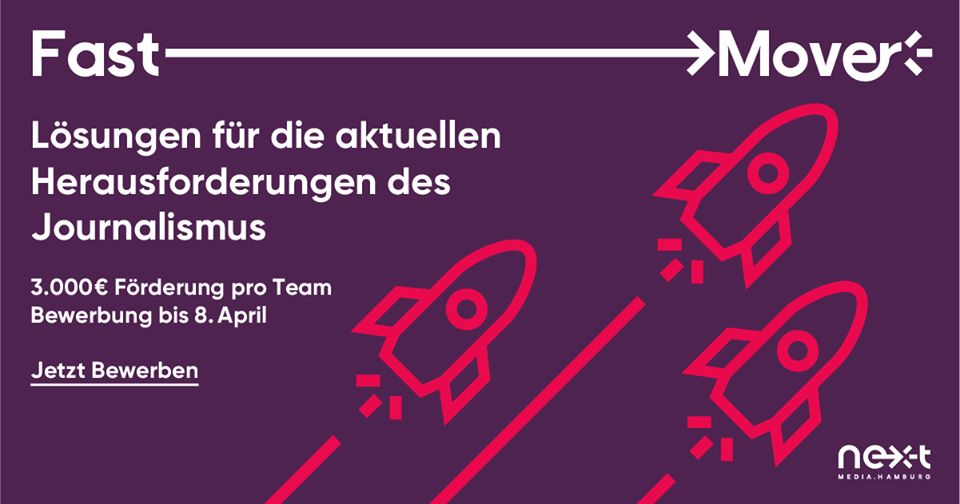 Fast Mover Förderprogramm Paid Content