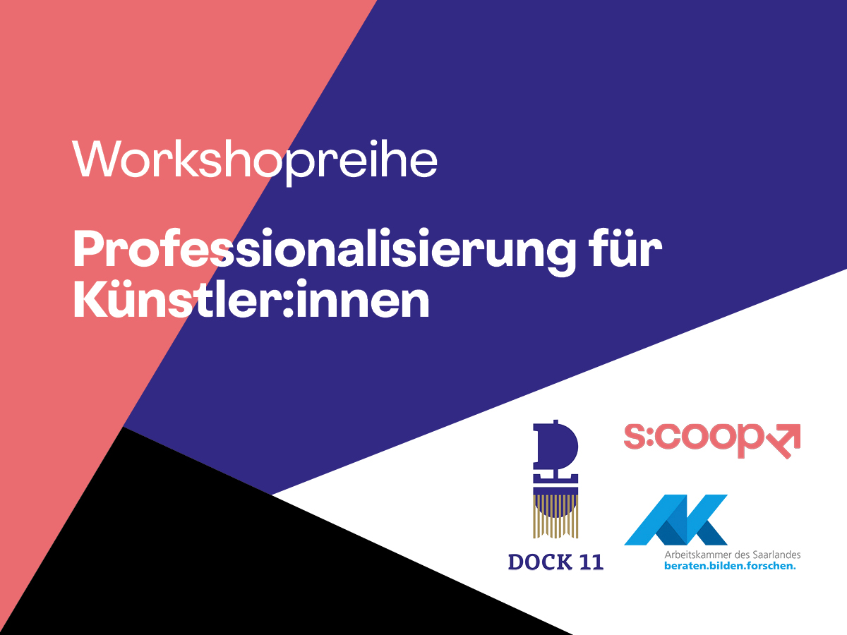 Workshop-Reihe »Professionalisierung für Künstler*innen« 1