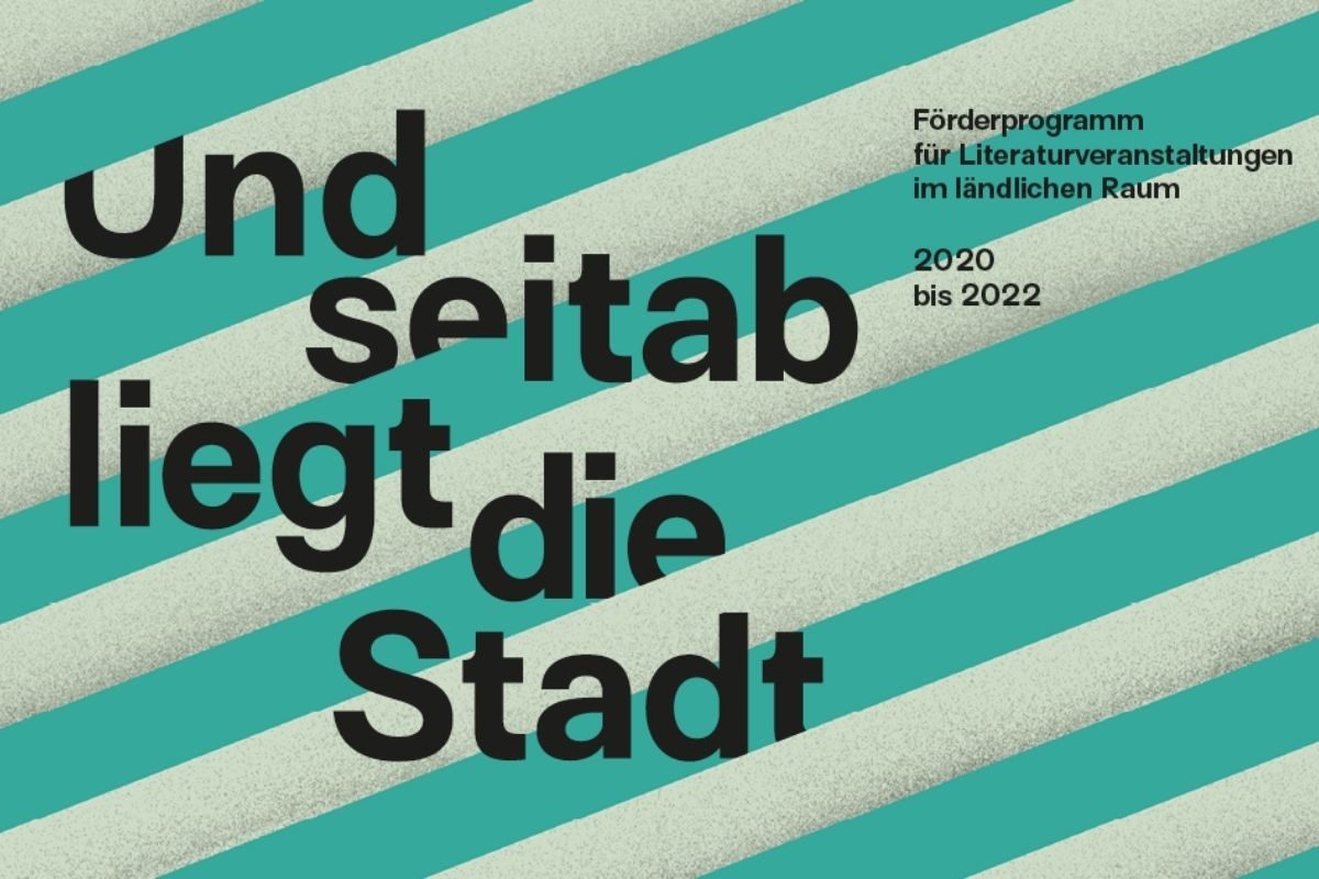 Förderprogramm für Literaturveranstaltungen im ländlichen Raum