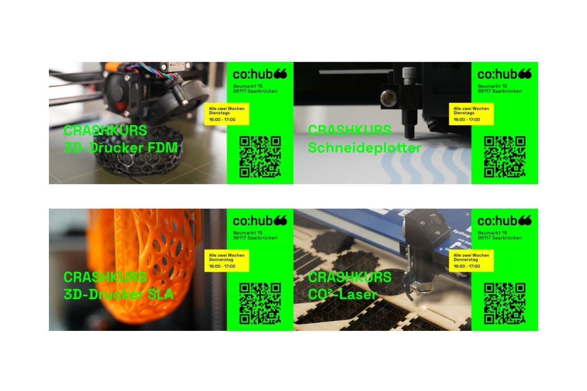 FabLab Crashkurse im co:hub66!