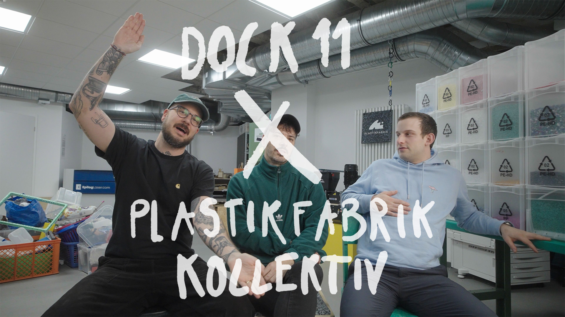 Neue Kooperation im Bereich Kreislaufwirtschaft – Dock 11 x Plastikfabrik Kollektiv
