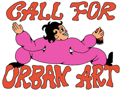 Grafik mit Aufschrift Call for Urban Art