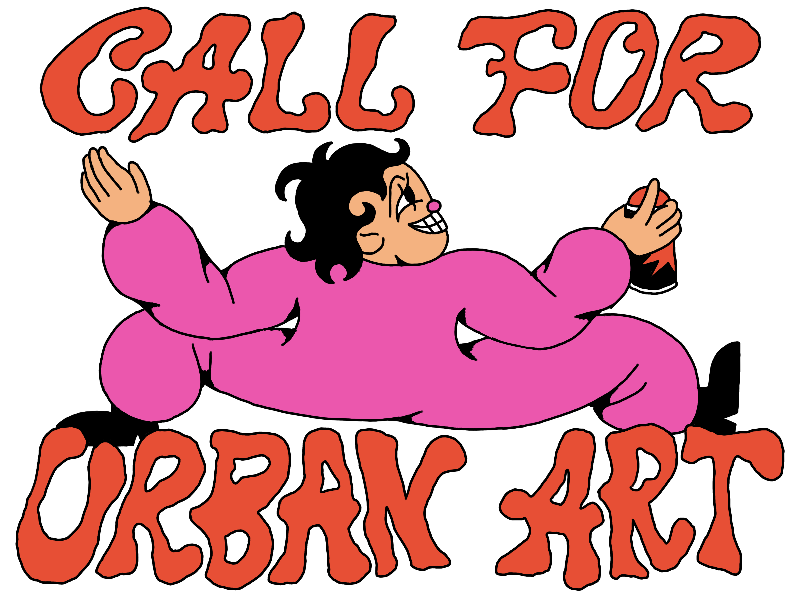 Grafik mit Aufschrift Call for Urban Art