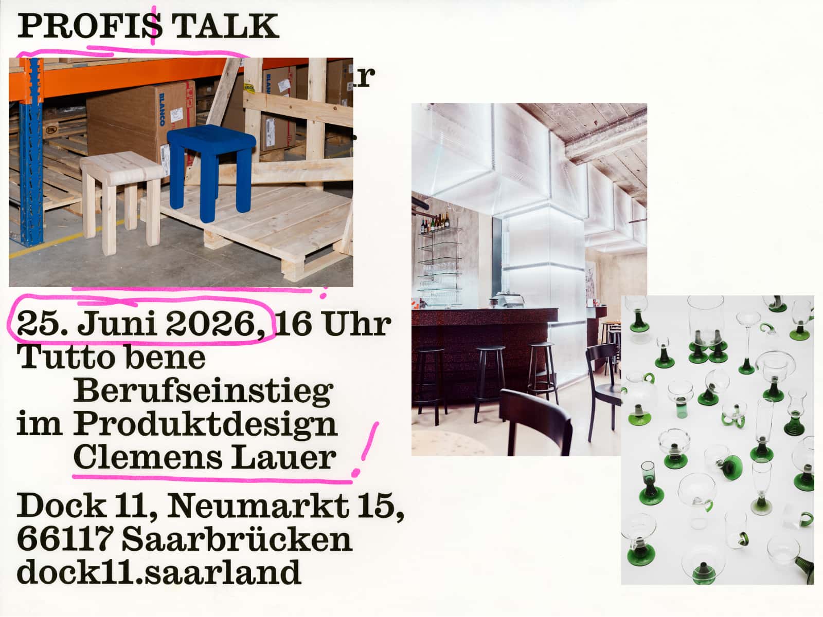 Zwischen Auftrag und eigener Praxis – Produktdesign nach dem Studium mit Clemens Lauer