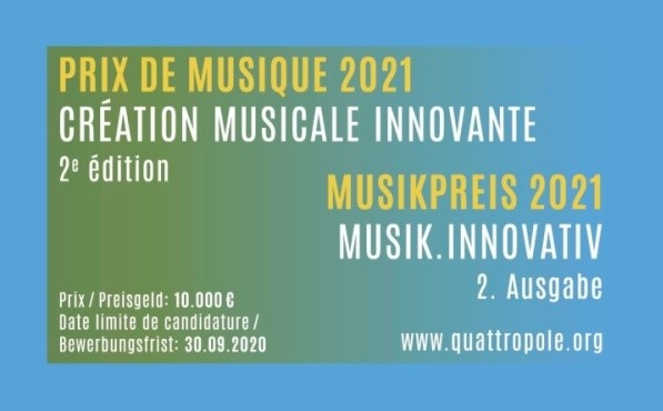 Quattropole Musikpreis 2021
