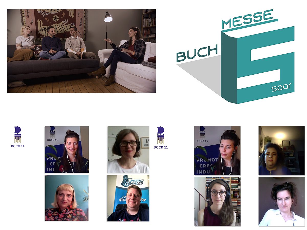 Dock 11 Panels bei der Buchmesse