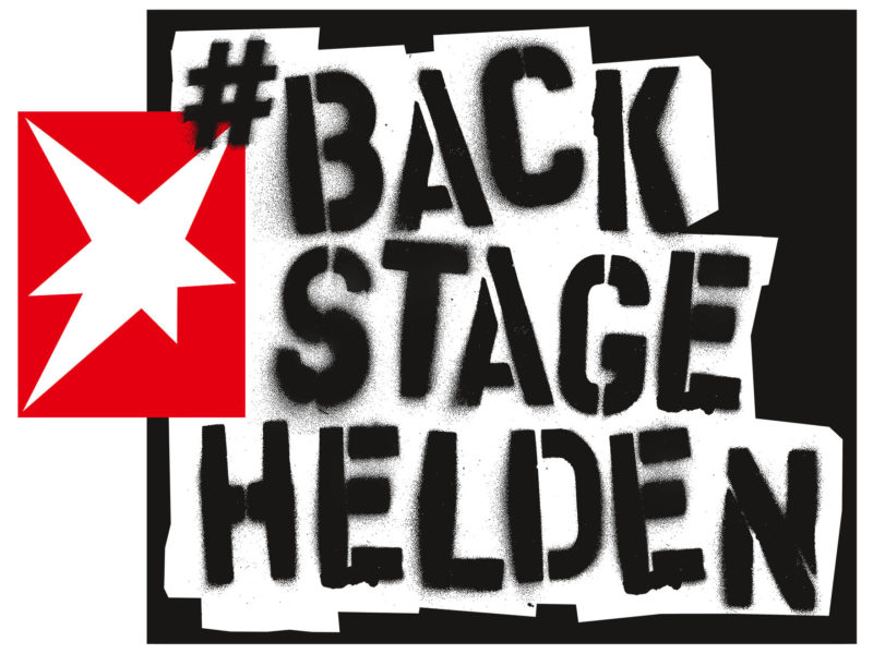 Logo #backstagehelden