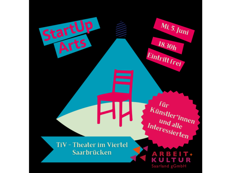 Start Up Arts – Wie mache ich Kunst zu meinem Beruf?